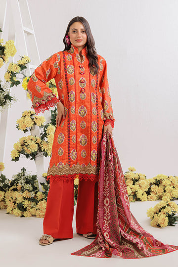 Bonanza Satrangi Burnt Necter - 3 PC (WUS25P3127) Summer Collection 2025